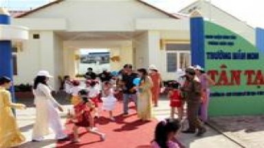  Ô nhiễm vào trường mầm non