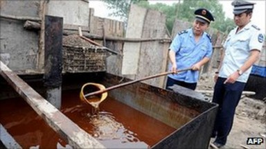  Phá đường dây sản xuất dầu thải gây ung thư
