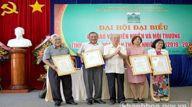  Ông Phạm Văn Thơm được bầu giữ chức Chủ tịch Hội BVTN&MT tỉnh Khánh Hòa