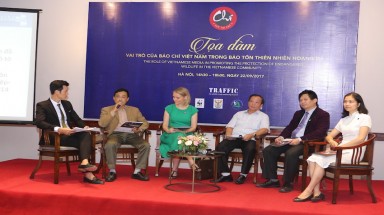  Tọa đàm vai trò của báo chí trong bảo vệ thiên nhiên hoang dã 