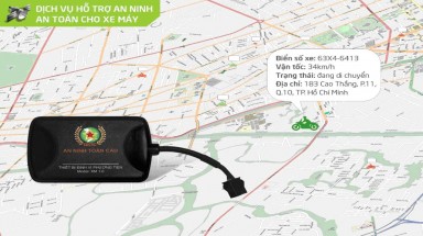 Chống trộm xe máy bằng thiết bị định vị GPS