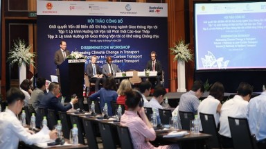  Công bố báo cáo Nghiên cứu đề ra lộ trình hướng tới vận tải thông minh, thích ứng với biến đổi khí hậu 