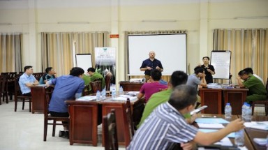  Khóa đào tạo “Kỹ năng điều tra chống buôn bán động vật hoang dã trái phép”