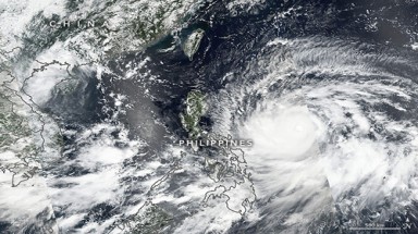  Siêu bão Mangkhut đã đi vào Biển Đông và thành bão số 6 