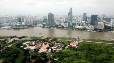  Cầu đi bộ qua sông Sài Gòn có hình dạng lá dừa nước