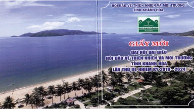 Hội BVTN&MT Khánh Hòa chuẩn bị Đại hội lần thứ III