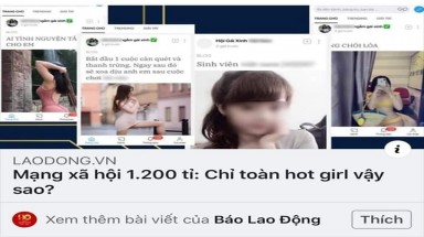  Mạng xã hội 1.200 tỉ: Chỉ toàn hot girl vậy sao?