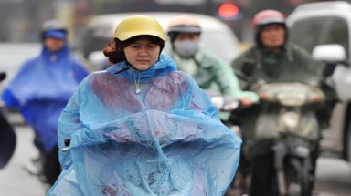  Miền Bắc có mưa diện rộng, trời chuyển mát