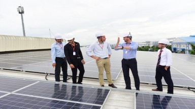  Khánh thành hệ thống điện mặt trời áp mái công suất 850kWp 