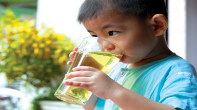  Trẻ uống nhiều trà có tốt ?