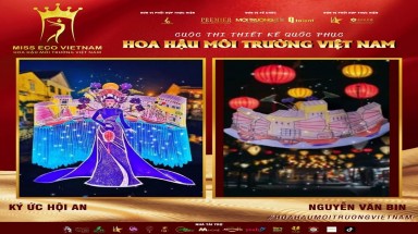 Tác phẩm dự thi thiết kế Quốc phục dành cho đại diện Việt Nam tại Miss Eco (bài 25)