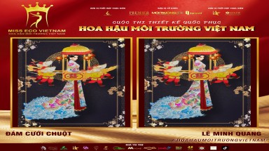  Tác phẩm dự thi thiết kế Quốc phục dành cho đại diện Việt Nam tại Miss Eco (Bài 30)
