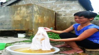    Làng khát nước... sạch