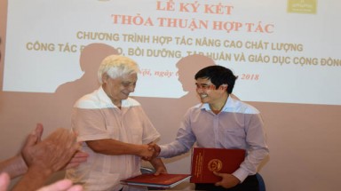  Trường Đào tạo, bồi dưỡng cán bộ tài nguyên và môi trường và VACNE hợp tác đào tạo bồi dưỡng về Bảo vệ môi trường