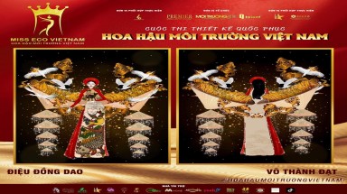  Tác phẩm dự thi thiết kế Quốc phục dành cho đại diện Việt Nam tại Miss Eco (bài 8)