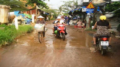  "Đường làng" ở giữa phố 