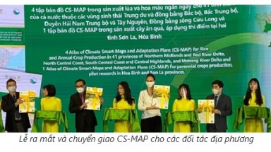 Ra mắt Bộ ấn phẩm bản đồ rủi ro và Kế hoạch thích ứng với biến đổi khí hậu
