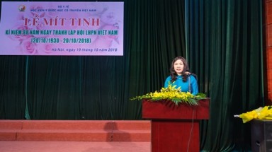  Học viện Y Dược cổ truyền Việt Nam: Kỷ niệm 88 năm ngày thành lập Hội Liên Hiệp Phụ nữ Việt Nam
