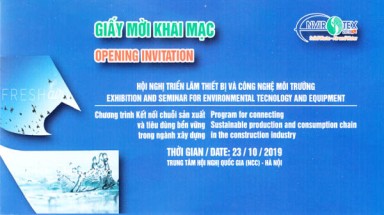 MỜI THAM GIA DIỄN ĐÀN HỢP TÁC NGÀNH MÔI TRƯỜNG VIỆT NAM – HÀN QUỐC