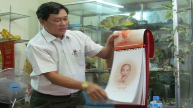 Ra mắt bộ sách lịch "siêu đại" về Bác Hồ 