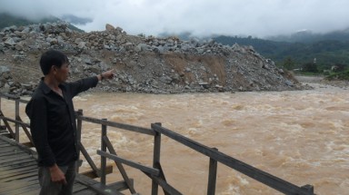  Ninh Thuận: Dân kêu thủy điện Hạ Sông Pha 1 gây lũ
