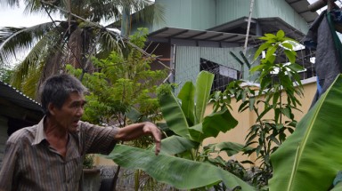 Hít mùi lá thuốc, dân sơ tán