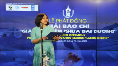  Phát động giải báo chí "Giảm ô nhiễm nhựa đại dương"