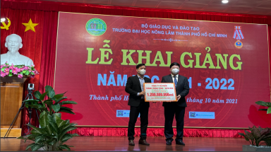  Trường ĐH Nông Lâm TPHCM tổ chức lễ khai giảng năm học mới 2021-2022