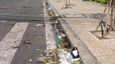  Nhếch nhác khu chợ tự phát