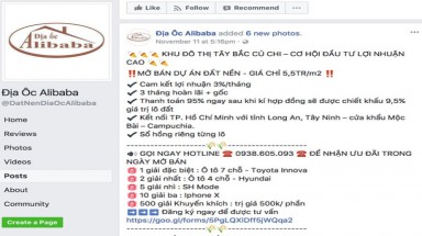 Địa ốc Alibaba có nhiều hoạt động mờ ám