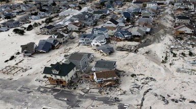  Hình ảnh sức tàn phá kinh hoàng của siêu bão Sandy