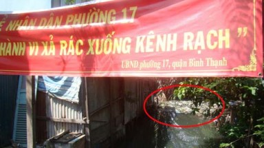 Mặc kệ "Nói không xả rác", rác vẫn đầy kênh