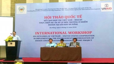 Nhiều đóng góp của VACNE tại Hội thảo quốc tế về kết quả thực hiện dự án xử lý môi trường ô nhiễm dioxin tại sân bay Đà Nẵng