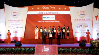  MobiFone được vinh danh trong Top 500 doanh nghiệp có lợi nhuận tốt nhất Việt Nam năm 2019 