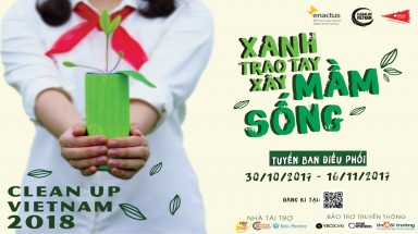  CLEAN UP VIETNAM 2018 - Tuyển Ban Điều Phối "Ngày hội hành động vì môi trường"