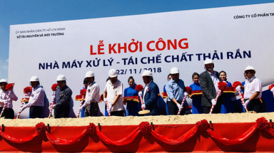 TP HCM: Khởi công xây dựng Nhà máy xử lý - tái chế chất thải rắn 