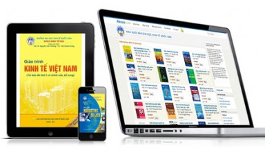  Đại học đầu tiên tại VN ra mắt giáo trình e-book