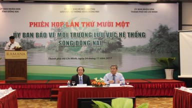  Phiên họp thứ 11 Ủy ban BVMT lưu vực hệ thống sông Đồng Nai