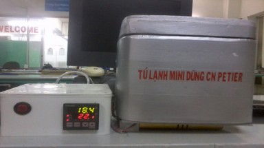  Chế tạo thành công tủ lạnh mini thân thiện với môi trường.