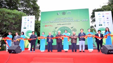  Khai mạc chương trình “Vì Môi trường xanh quốc gia 2018”