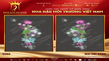  Tác phẩm dự thi thiết kế Quốc phục dành cho đại diện Việt Nam tại Miss Eco: QP 054 - Súng
