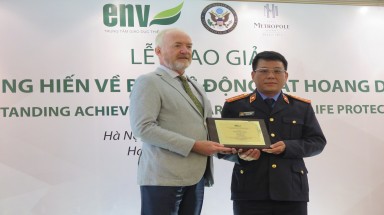 Vinh danh những “người hùng” trong công tác bảo vệ động vật hoang dã