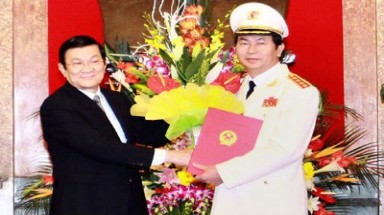  Bộ trưởng Trần Đại Quang được thăng quân hàm đại tướng