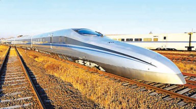  Thử nghiệm tàu lửa 500 km/giờ ở Trung Quốc