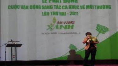  Trao giải cuộc thi sáng tác ca khúc về môi trường lần thứ hai 