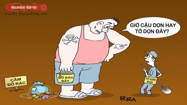  Đống rác này to quá, né đi cho lành!