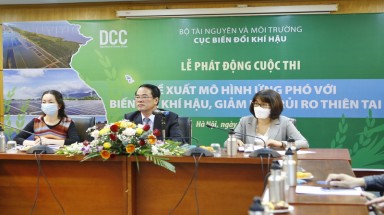  Phát động Cuộc thi "Đề xuất mô hình ứng phó với biến đổi khí hậu, giảm nhẹ rủi ro thiên tai"