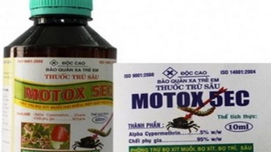  Quảng Bình: Xác định dân dùng thuốc trừ sâu Motox 5EC để bắt cua đồng