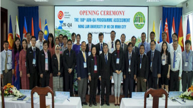  Thêm 4 chương trình đào tạo của Trường ĐH Nông Lâm TP.HCM được thực hiện đánh giá ngoài AUN-QA 