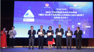  Lễ trao giải “Giải thưởng hiệu quả năng lượng trong công nghiệp - công trình xây dựng năm 2021"